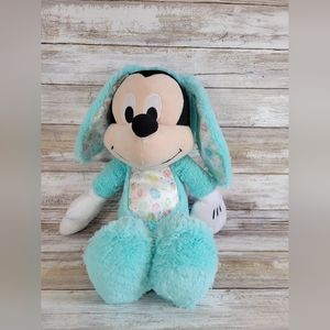 Mickey Mouse Easter Bunny Plush 16 inches tall
